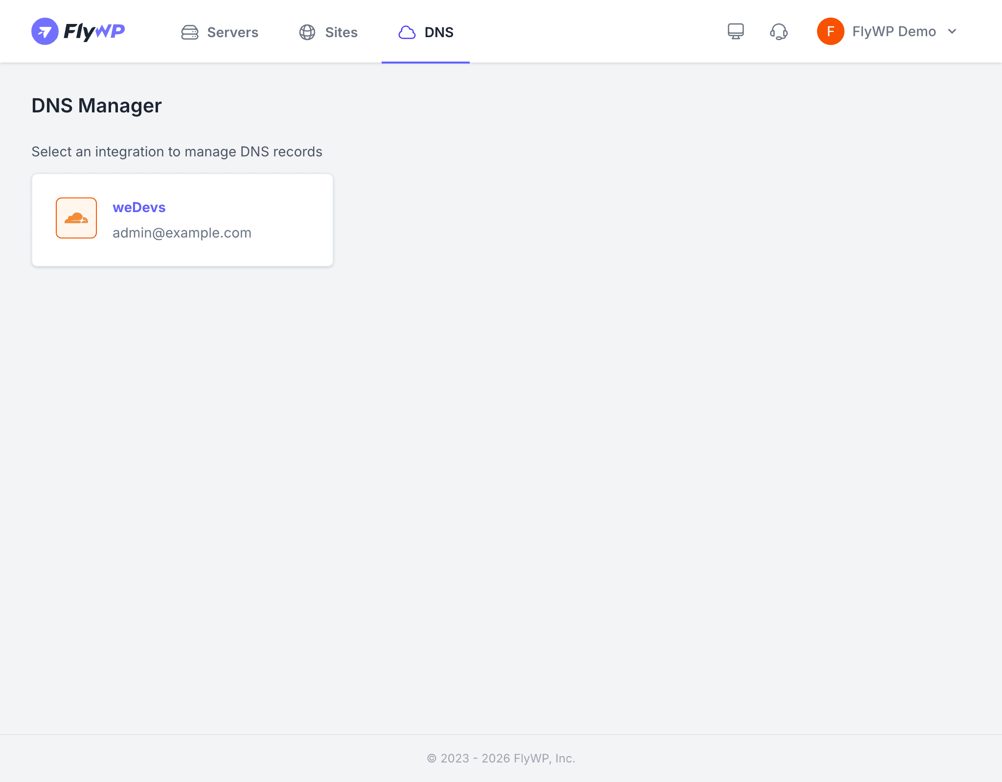 DNS manager overview